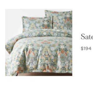 Rifle Paper Co. x The Company Store - King Duvet Cover and Shams